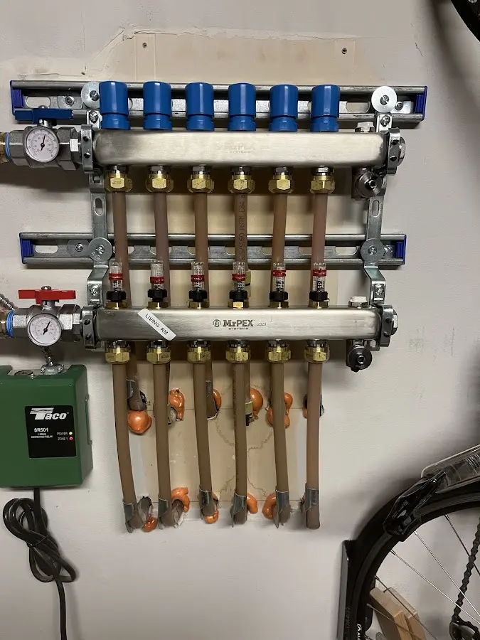 Plumber performing Leak Detection at a residential property in Alabaster